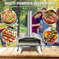 Costway Wood Pellet Pizza Oven Pizza Maker Portable Outdoor Pizza Stone W/ Foldable Leg 15 Costway Wood Pellet Pizza Oven Pizza Maker Portable Outdoor Pizza Stone W/ Foldable Leg -Deals Patio Elegance Store GUEST f50f0087 5af2 413b b984 fbb1fc2a7d24