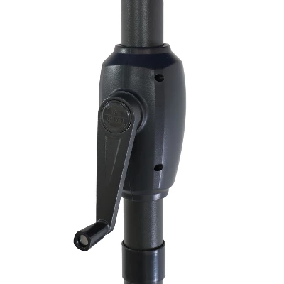 Sunnydaze Decor Sunnydaze Outdoor Aluminum Inside Out Patio Umbrella With Push Button Tilt And Crank - 9' 6 Sunnydaze Decor Sunnydaze Outdoor Aluminum Inside Out Patio Umbrella With Push Button Tilt And Crank - 9' - Image 6