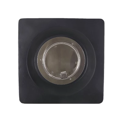 Elisson Outdoor 40000 BTU Light Weight Square Fire Pit Dark Gray - Christopher Knight Home 5 Elisson Outdoor 40000 BTU Light Weight Square Fire Pit Dark Gray - Christopher Knight Home - Image 5