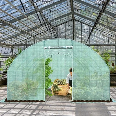 10'X6.5'X20' Walk-in Greenhouse Backyard Grow Tents Steel Frame 8 Windows 2 10'X6.5'X20' Walk-in Greenhouse Backyard Grow Tents Steel Frame 8 Windows - Image 2
