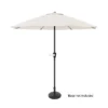 Nature Spring Patio Umbrella With Easy Hand Crank - 9', Tan