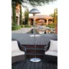 1500W Electric Infrared Stainless Steel Patio Heater With Table - Permasteel