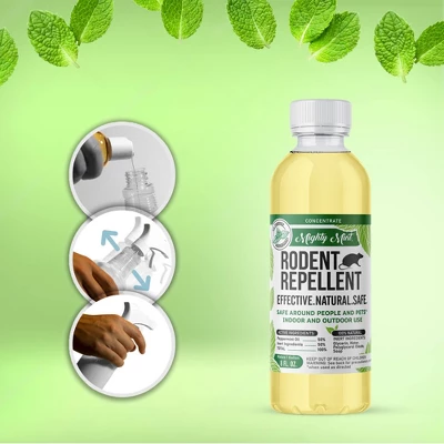 Mighty Mint Rodent Repellent Concentrate - 8oz 3 Mighty Mint Rodent Repellent Concentrate - 8oz - Image 3