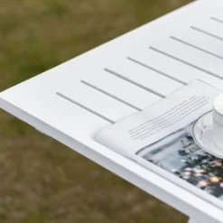 Outsunny Foldable Dining Table, Square Wood Side Table, Portable Bistro Table With Umbrella Hole For Outdoor Patio, Garden Or Backyard 10 Outsunny Foldable Dining Table, Square Wood Side Table, Portable Bistro Table With Umbrella Hole For Outdoor Patio, Garden Or Backyard -Deals Patio Elegance Store GUEST f84dbe9b 0492 4748 8684 4e9b41bac7bc