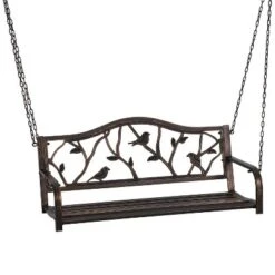 Two Seat Porch Swing With Hanging Chains - Captiva Designs