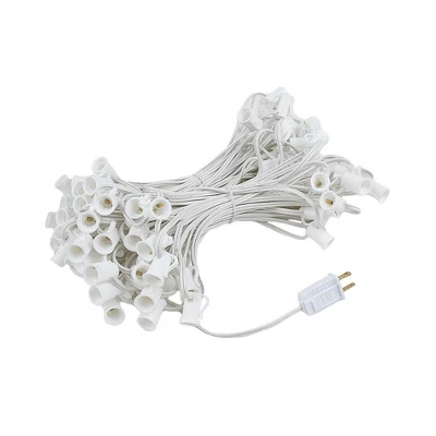 Novelty Lights 100 Feet G30 Globe Outdoor Patio String Lights, White Wire 3 Novelty Lights 100 Feet G30 Globe Outdoor Patio String Lights, White Wire - Image 3