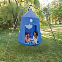 HearthSong Family HugglePod HangOut Stand For Hanging Chairs And Play Tents, Includes Hanging Hardware -Deals Patio Elegance Store GUEST f935834b 61ab 4174 aef8 29ce0f4b3de9