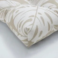 19"x44"x5" Delray Outdoor/Indoor Wicker Loveseat Cushion - Pillow Perfect