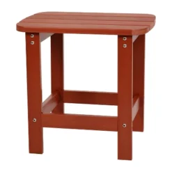 Merrick Lane Poly Resin Indoor/Outdoor All-Weather Adirondack Side Table 38 Merrick Lane Poly Resin Indoor/Outdoor All-Weather Adirondack Side Table -Deals Patio Elegance Store GUEST fab7099e c494 4b99 b3c1 c2adff65d87c