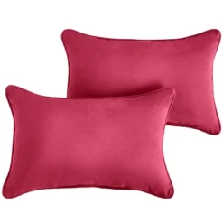 2pk Sunbrella Corded Outdoor Throw Pillows Hot Pink 5 2pk Sunbrella Corded Outdoor Throw Pillows Hot Pink -Deals Patio Elegance Store GUEST fc942925 f733 4305 a940 bb7e9efb155b