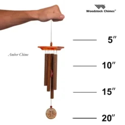 Woodstock Wind Chimes Signature Collection, Woodstock Amber Chime, 20'' Bronze Wind Chime WABR -Deals Patio Elegance Store GUEST fcb34864 7d95 4da4 9534 a5e96898aa71