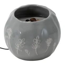 Multicolor Wildflower Ceramic Indoor Water Fountain With Pump - Foreside Home & Garden -Deals Patio Elegance Store GUEST fde74bf6 22e2 4a72 a190 e661a8500d35
