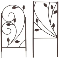 Sunnydaze Decor Sunnydaze Metal Wire Rustic Plant Design Garden Trellis For Outdoor Climbing Flowers And Vines - 32" H - Brown - 2-Pack 9 Sunnydaze Decor Sunnydaze Metal Wire Rustic Plant Design Garden Trellis For Outdoor Climbing Flowers And Vines - 32" H - Brown - 2-Pack -Deals Patio Elegance Store GUEST fdf25631 599a 4488 99d1 d81018d4d6ee