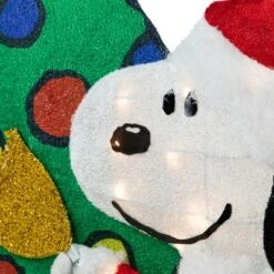 Northlight 32" LED Lighted Peanuts Snoopy And Christmas Tree Outdoor Decoration - Clear Lights -Deals Patio Elegance Store GUEST fe60417a 43c1 491b a32c 91c6b1d236b8