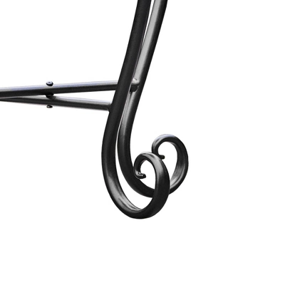 Mosaic Patio Side Table With Iron Legs - Teamson Home 7 Mosaic Patio Side Table With Iron Legs - Teamson Home - Image 7