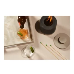 FLÎKR Fire Aluminum Base (Almond) -Deals Patio Elegance Store GUEST ffe14f15 a0ce 4671 9aaa b57b60f183c3